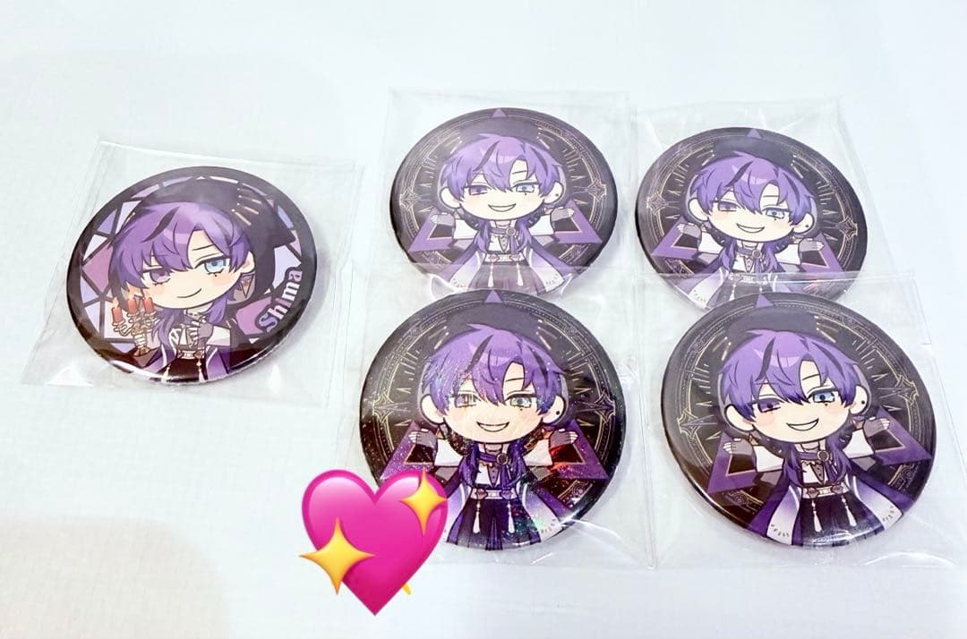 志麻 缶バッジ - メルカリ