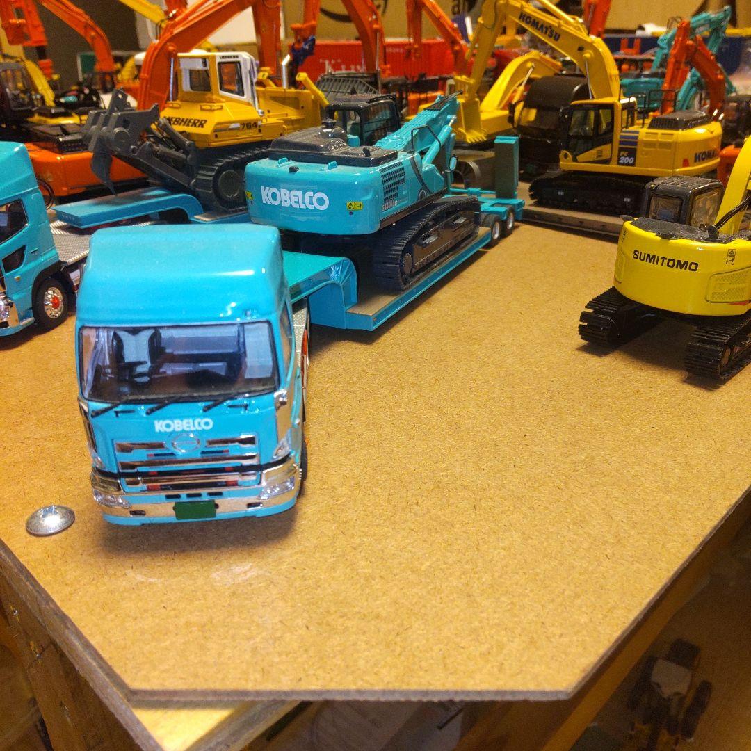 1/50 まな板 H鋼付 トレーラー ケンクラフト 日野 プロフィア建機重機