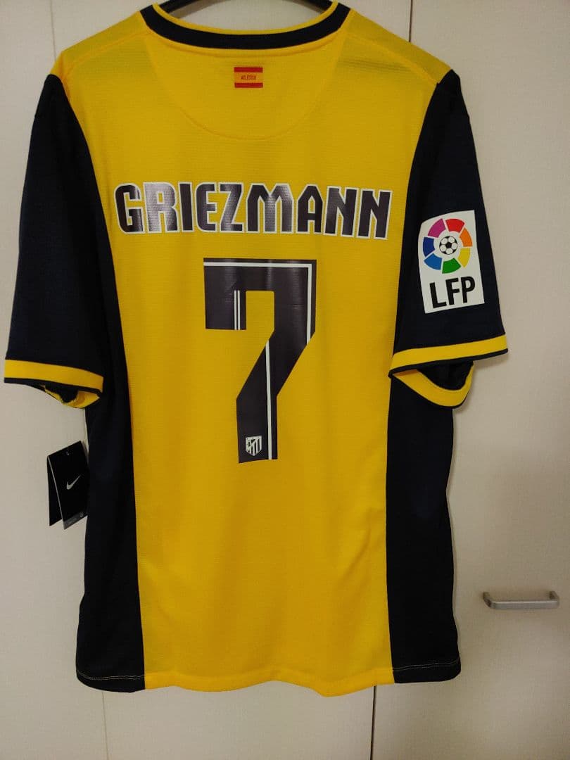 【未使用タグ付き/正規品】アトレティコマドリード　グリーズマン　ユニフォーム アトレチコマドリード 25-26 ホーム 半袖 ユニフォーム No.7
