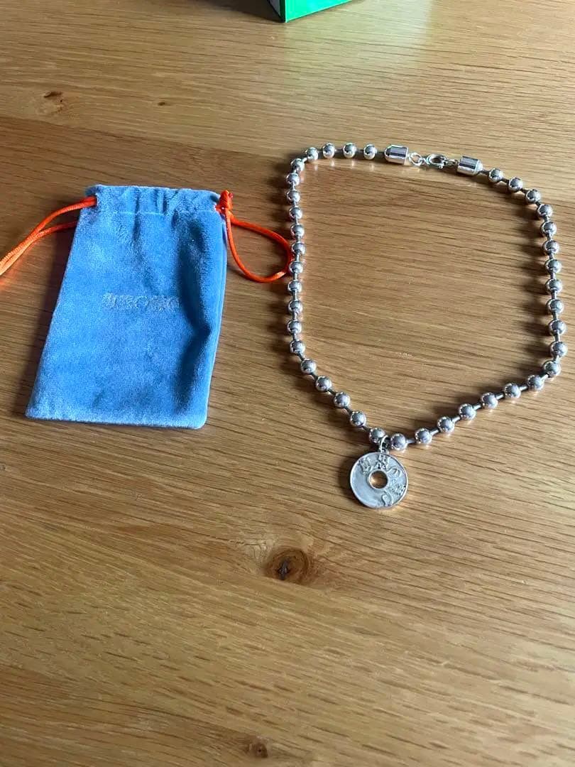 リアルくん着用provemewrong ボールチェーンネックレス