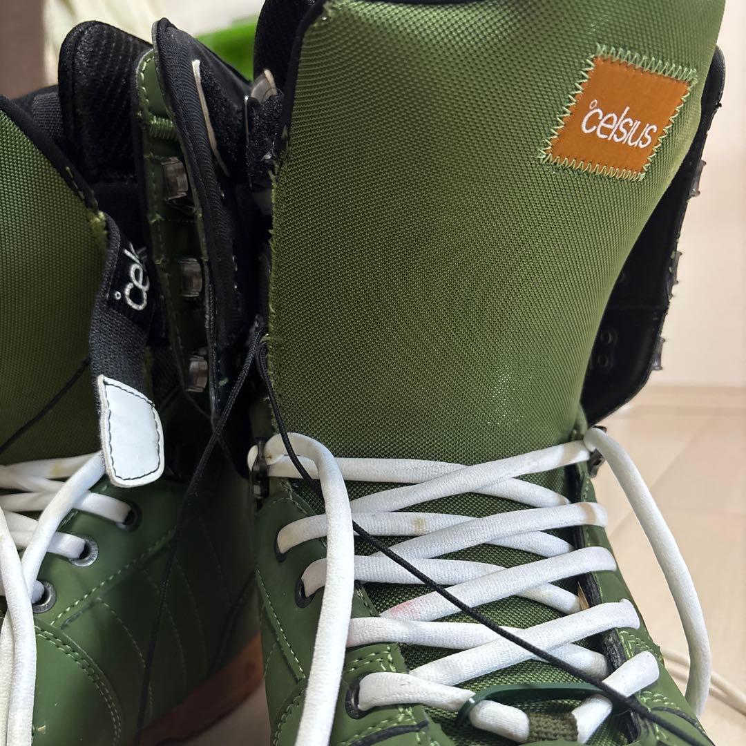 Celsius スノーボードブーツ サイズ27 オリーブグリーン - メルカリ