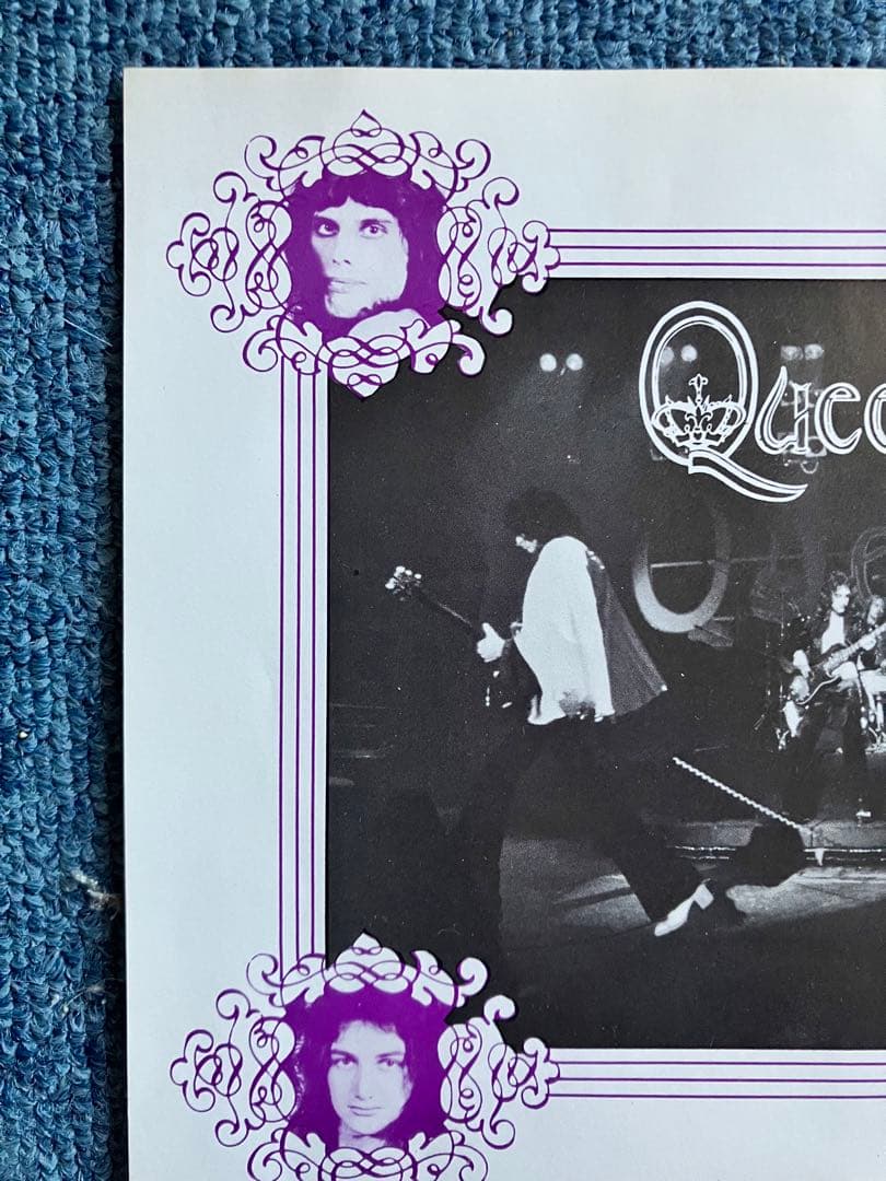 クイーン 1975年 初来日ライブ公演 チラシ フライヤー queen - メルカリ