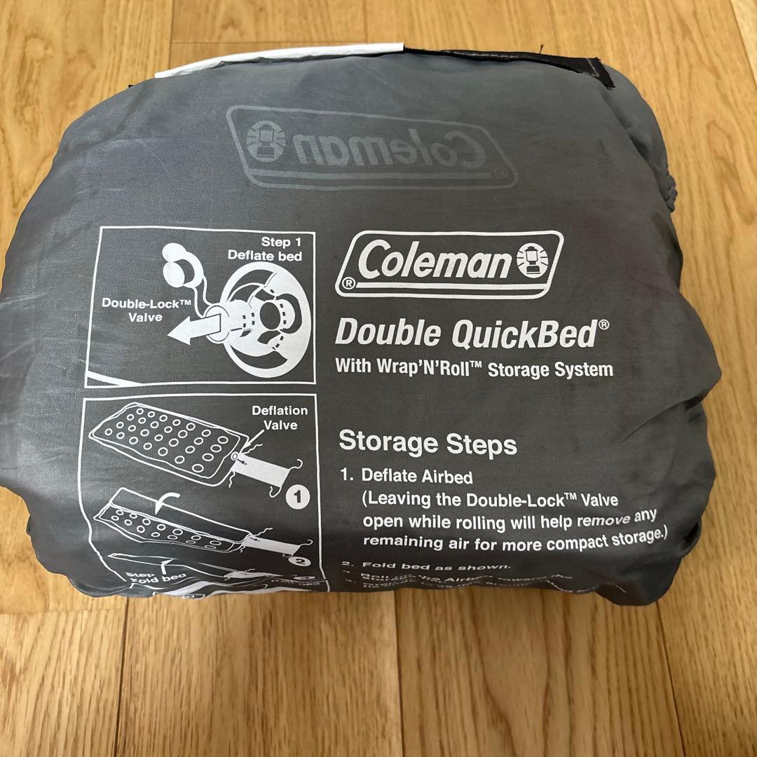 コールマン　ダブルサイズ　エアマット　3点 Coleman（コールマン） エアマット キャンパーインフレーターマット