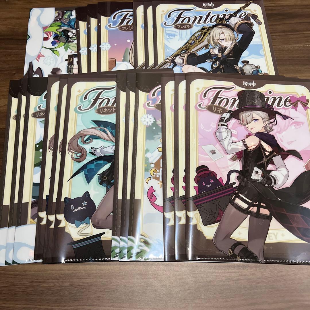 原神クリアファイル全7種類19枚セット - メルカリ