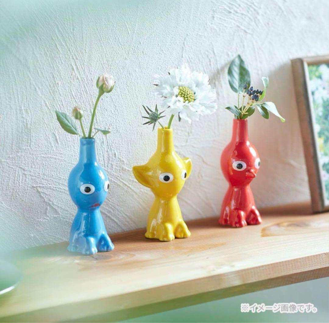 ピクミン【新品未開封】青ピクミン 一輪挿し（花瓶） - メルカリ