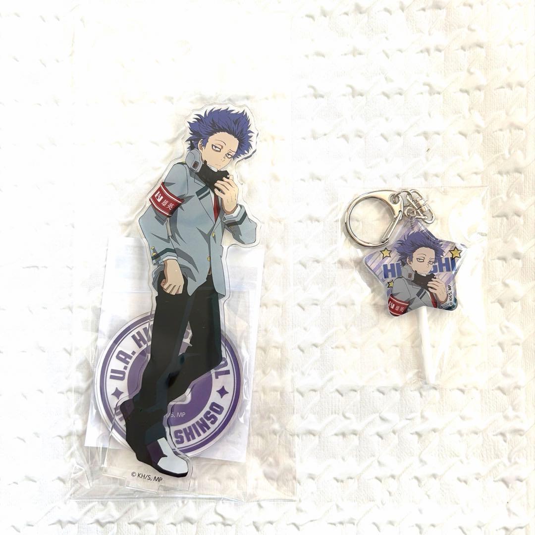 ヒロアカ カップケーキ アクスタ キャンディ風キーホルダー 心操人使