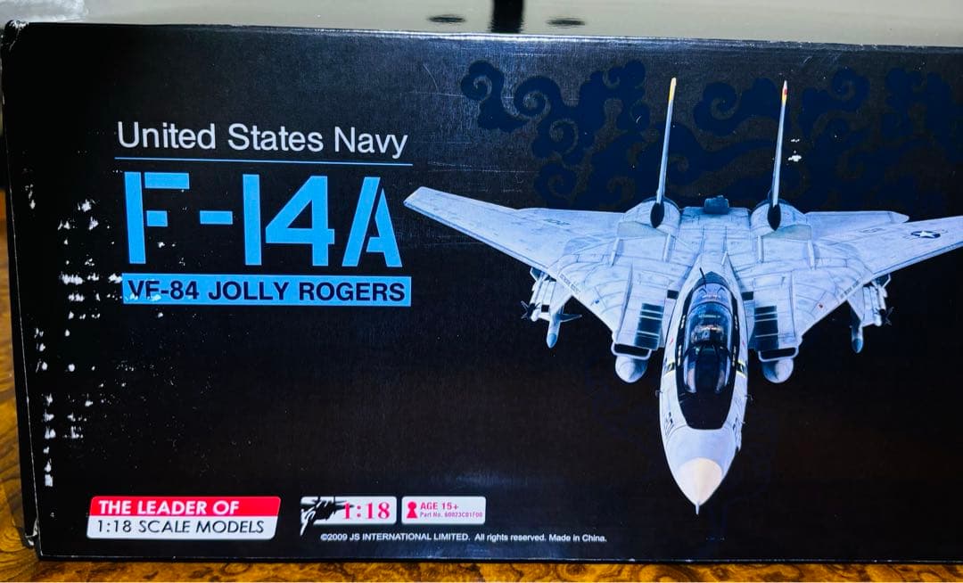 1/18 F-14A トムキャット VF84 ジョリーロジャース - メルカリ