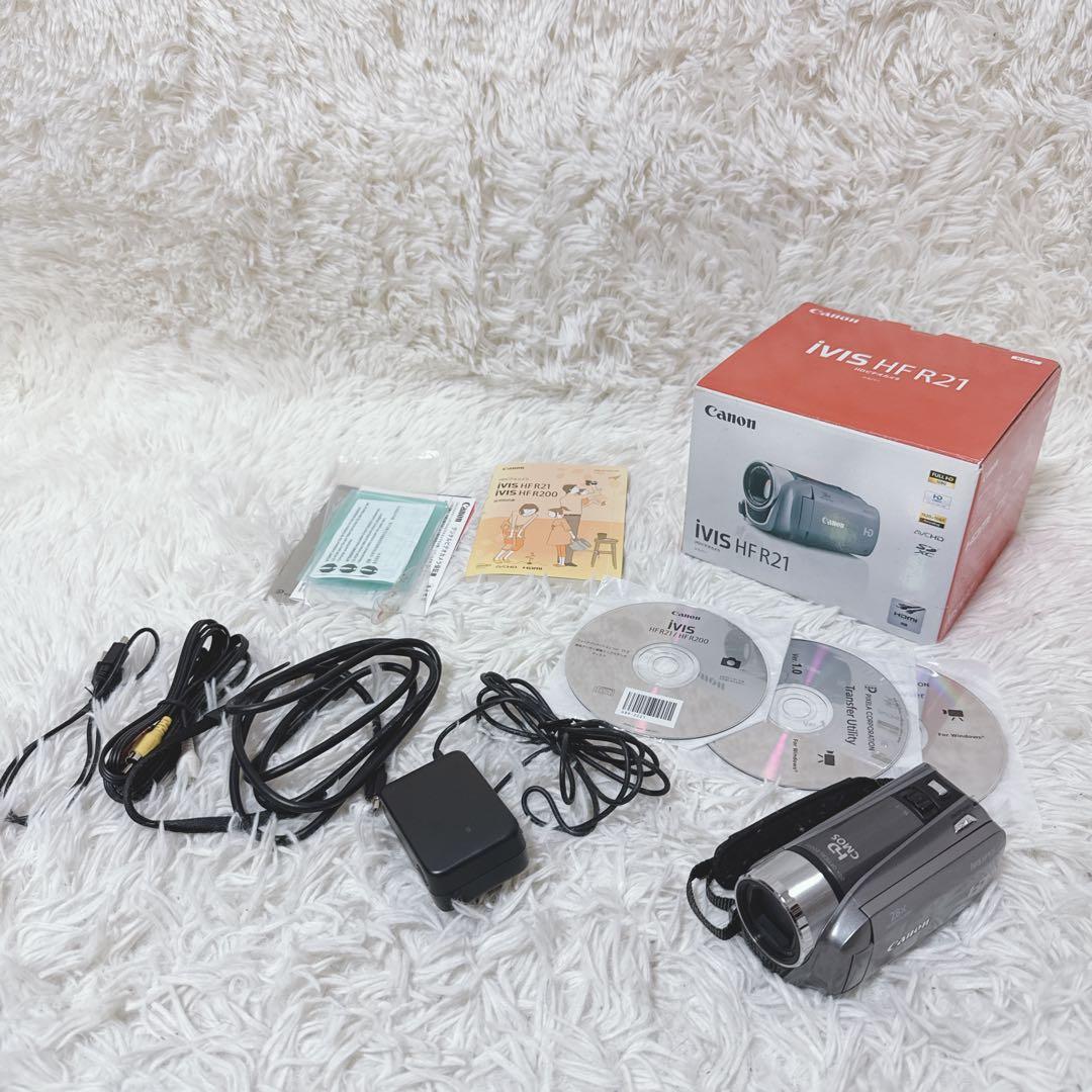 【美品】 Canon キヤノン IVISHFR21 ビデオカメラ CANON iVIS HF R21 [レッド] 価格比較 - 価格.com