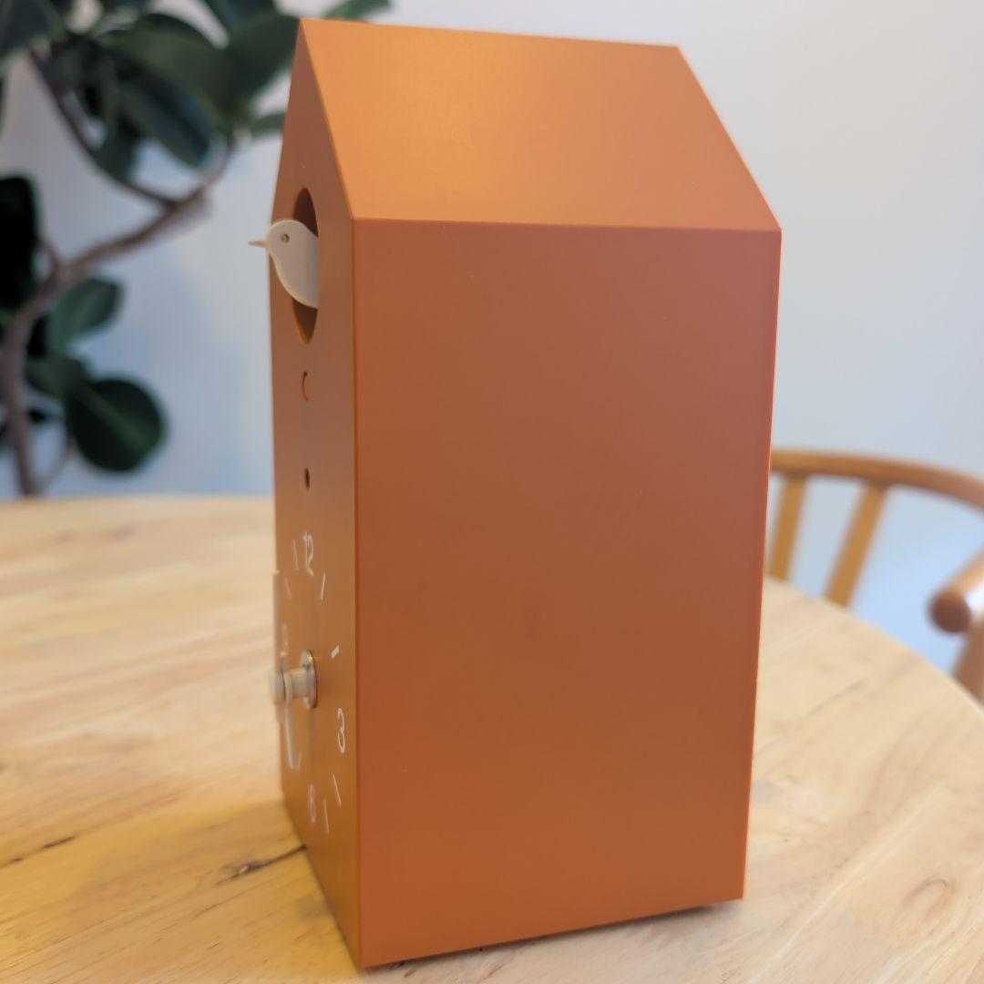 生産終了品】無印良品の鳩時計 テラコッタ色 限定品 - メルカリ