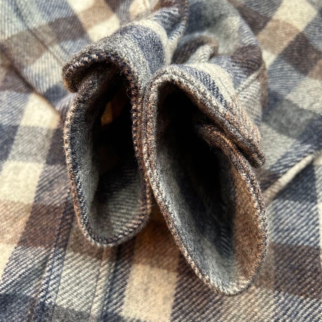 古着 90s OLD WOOLRICH 長袖シャツ CPOジャケット チェック - メルカリ