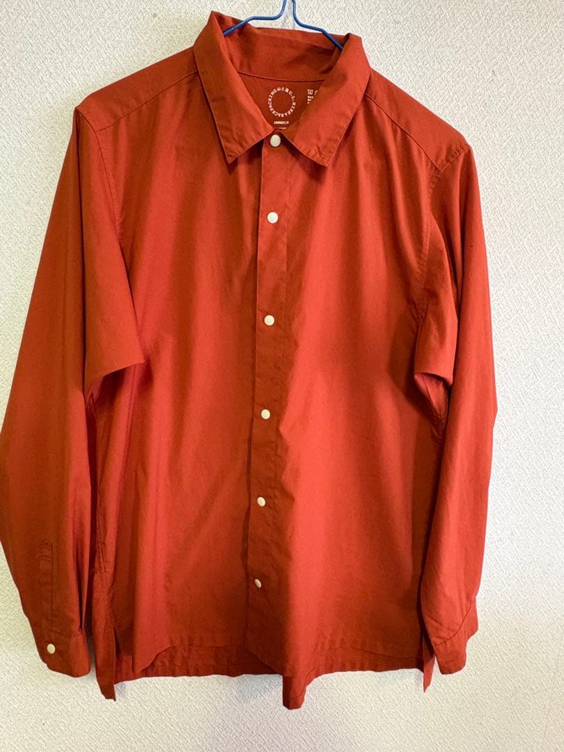 YAMATOMICHI UNISEX S 長袖シャツ オレンジ YAMATOMICHI UNISEX S 長袖シャツ オレンジ - メルカリ