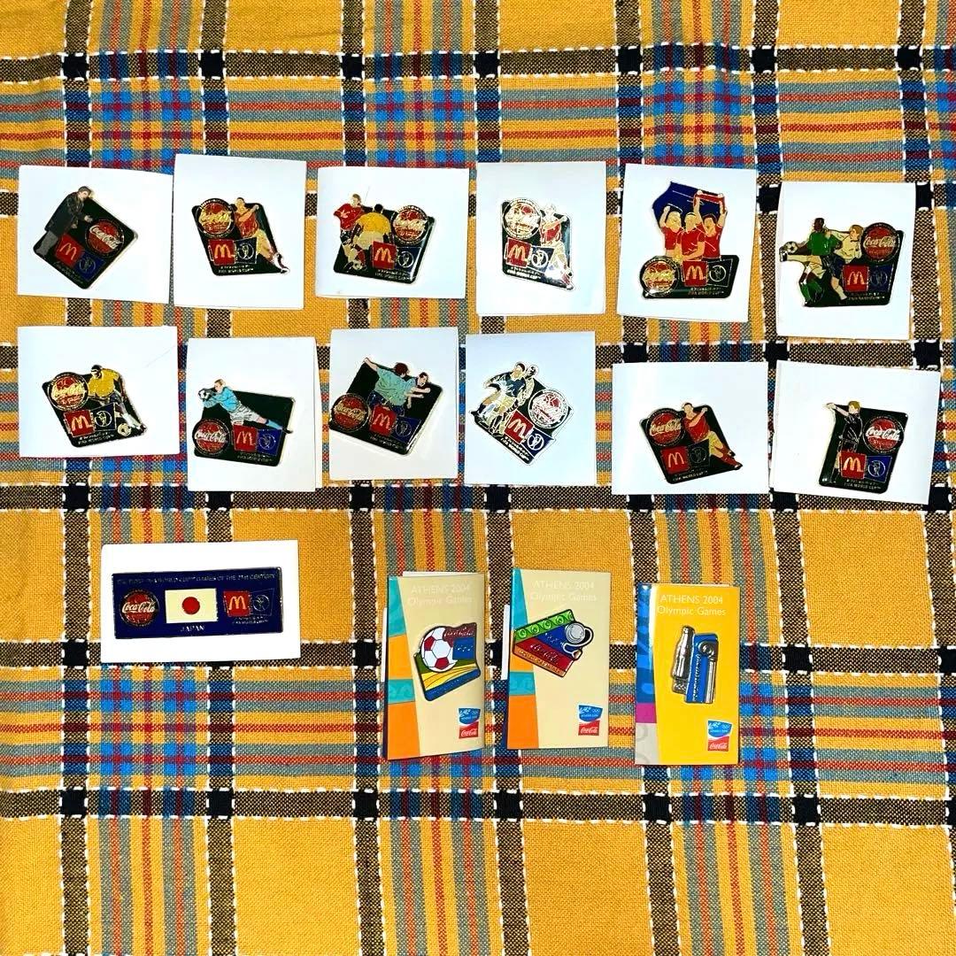 2002FIFAワールドカップ ピンバッジ コカコーラ まとめ売り - メルカリ