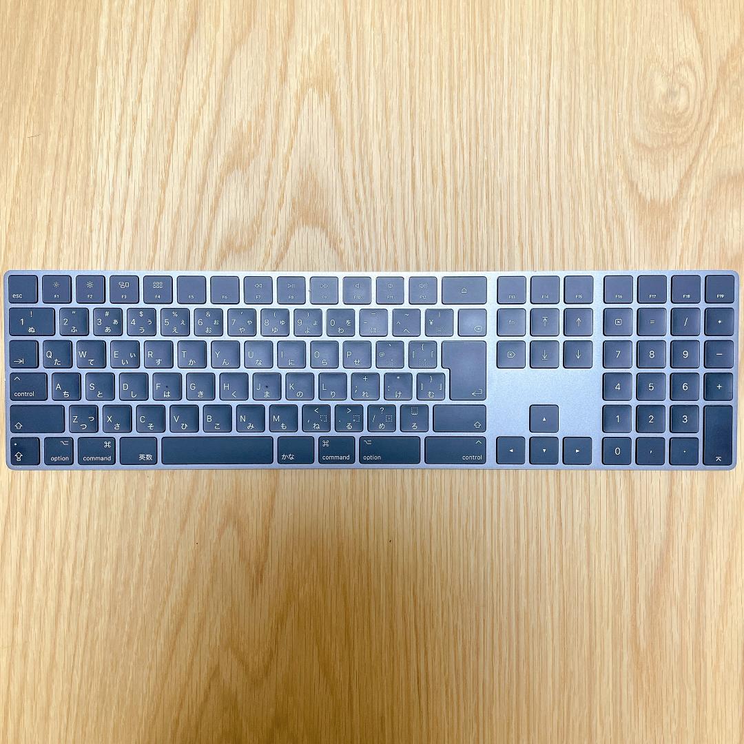 Magic Keyboard テンキー付き (JIS) スペースグレイ 中古品】Magic Keyboard（テンキー付き）日本語（JIS）スペースグレイ