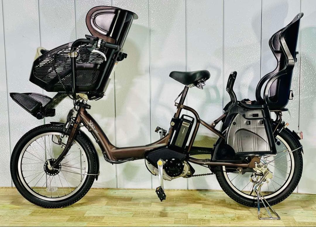 2681ブリヂストン8.7アンペア3人乗り対応子供乗せ 電動アシスト自転車