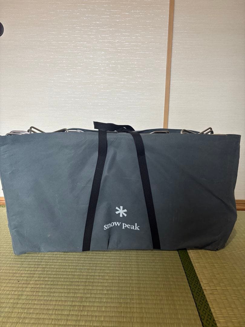 スノーピーク ジカロテーブルステンレス 収納バッグ付き