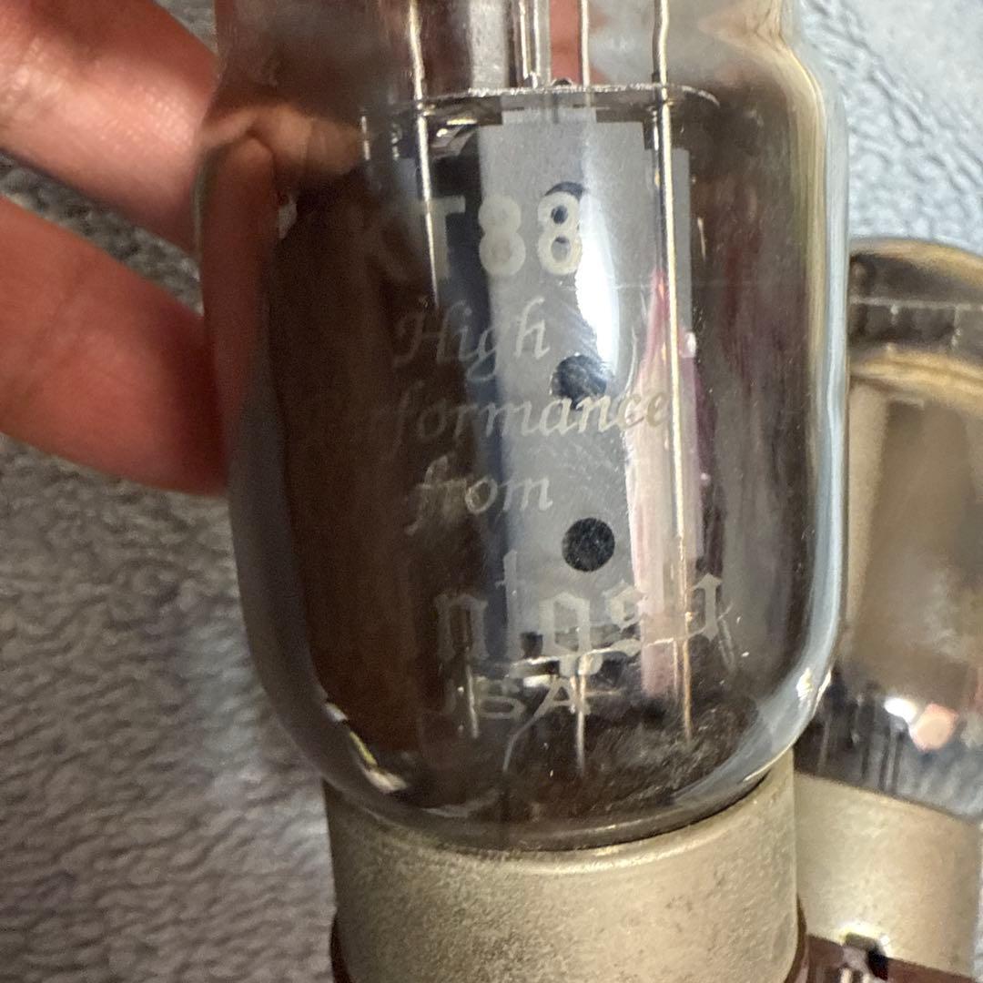 超希少 格安 Mcintosh KT88 真空管 ペア マッキントッシュ - メルカリ