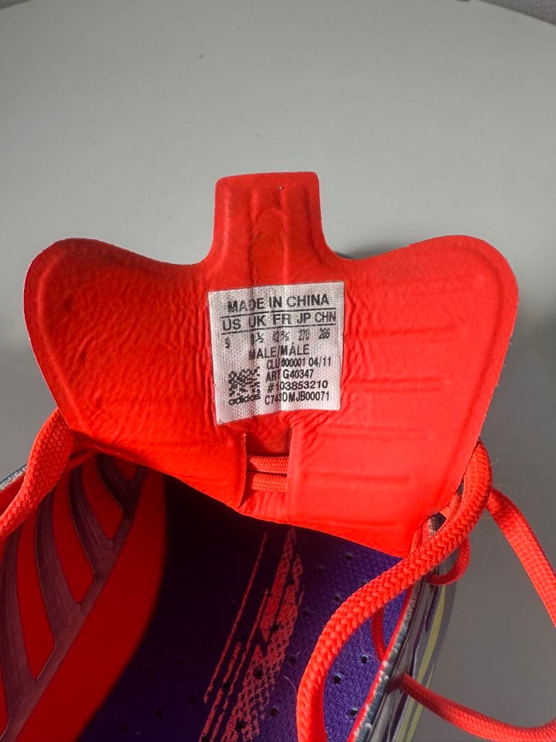 adidas F50 アディゼロ3SG 27cm 取替式トップモデル - メルカリ