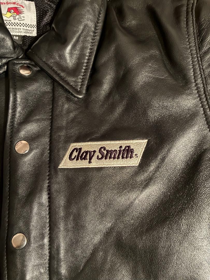 CLAYSMITH CSY-5050 レザーコーチジャケット 自宅試着のみ新品 - メルカリ
