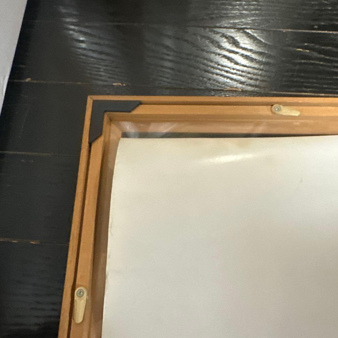 横浜銀蝿　翔　直筆サイン　B2サイズ　ポスター　当時品　額装付き