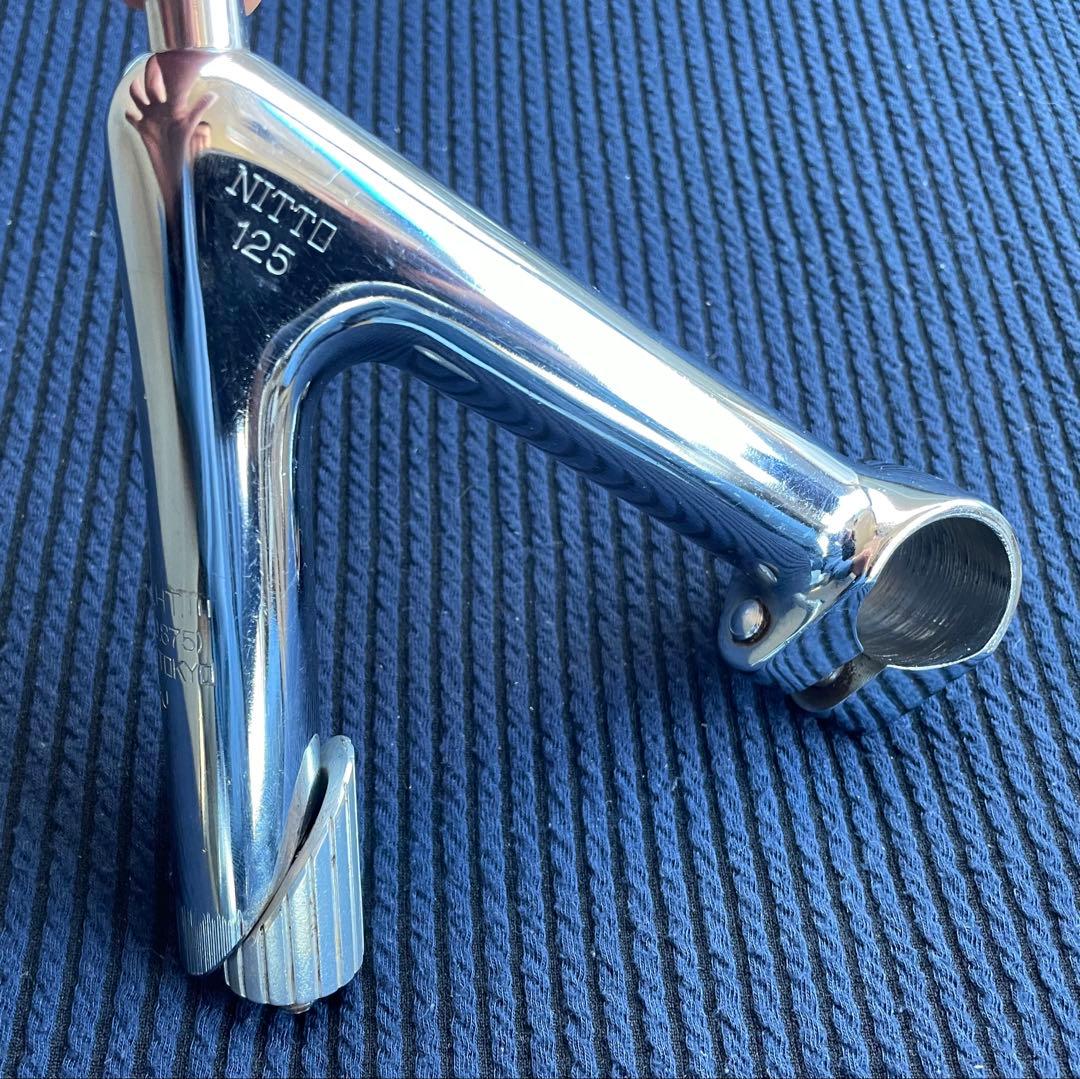 NJS NITTO ステム 125mm58° 競輪 ピスト ロードバイク