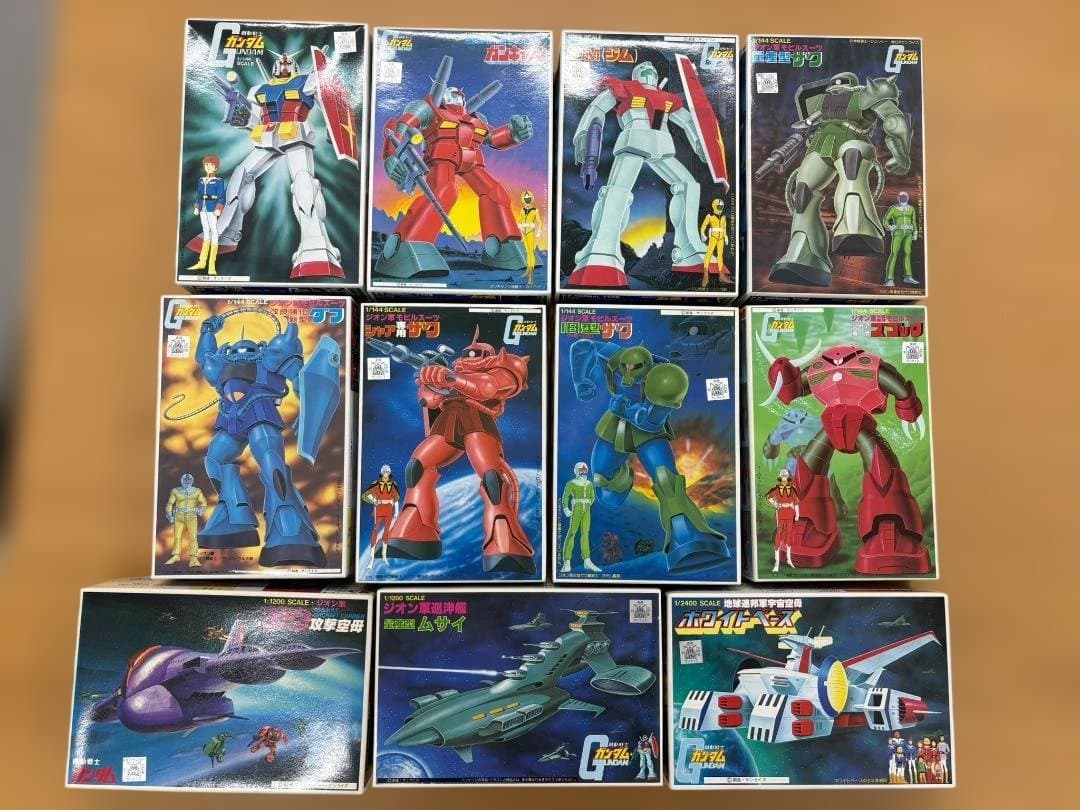 ガンプラ 旧キット 未組立 美品 11個まとめ売り - メルカリ