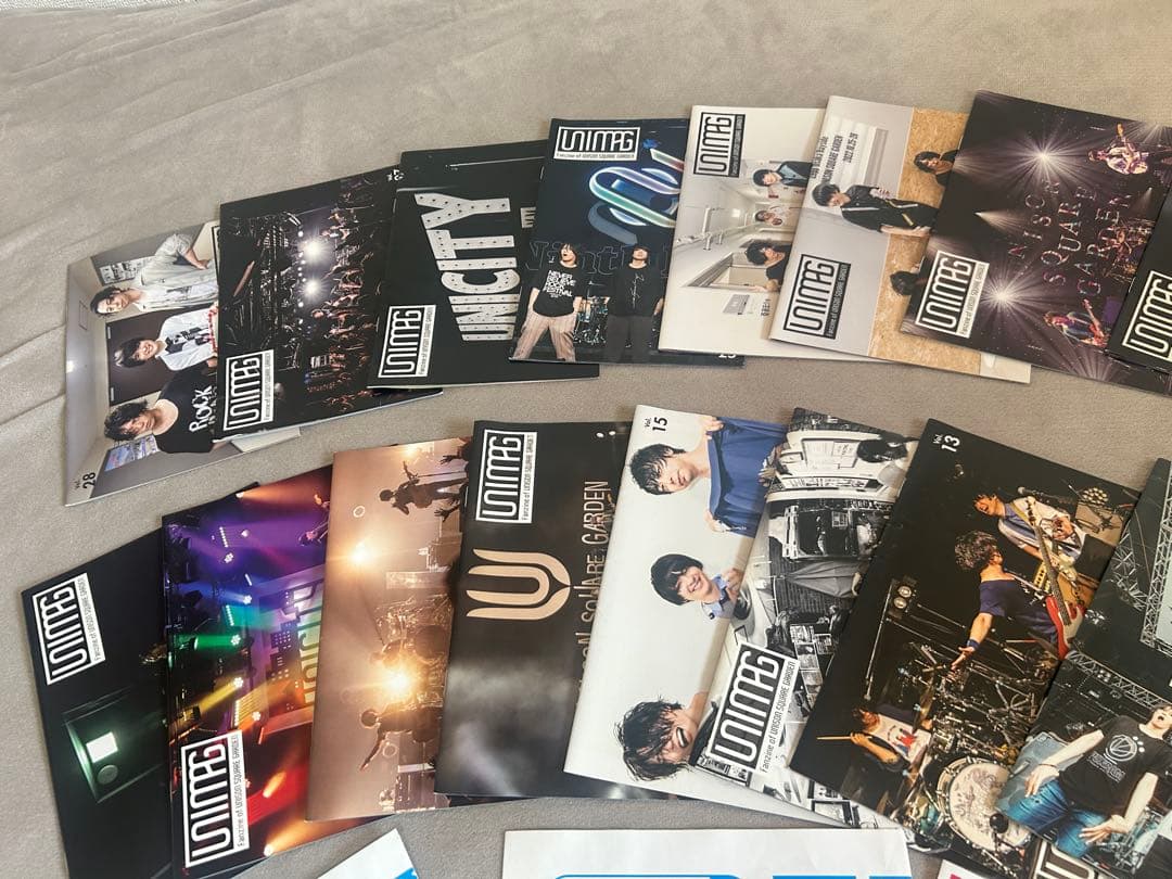 UNISON SQUARE GARDEN ファンクラブ　会報誌10〜28＋おまけ