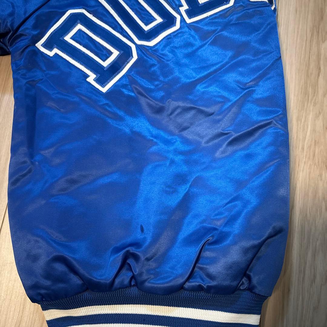 ロサンゼルス・ドジャース チョークライン スタジャン Lヴィンテージ