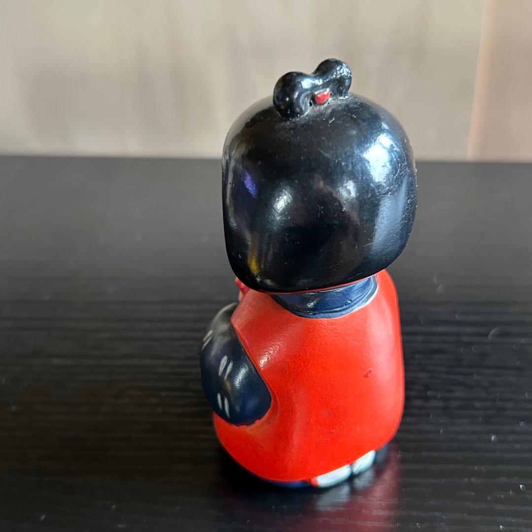 昭和レトロ ソフビ 貯金箱 企業物 新品未開封あり こけし 人形 置物