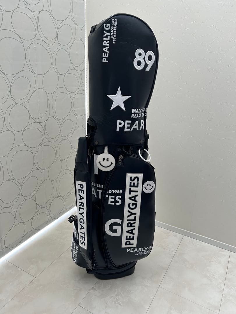 PEARLY GATES【定番】合皮スタンド式キャディバッグ46インチ対応9型 PEARLY GATES｜LIMITED11 合皮スタンド式キャディバッグ (46インチ対応