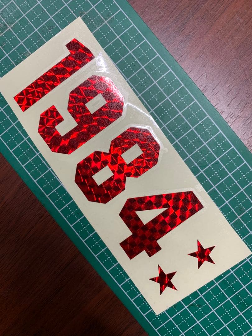 神風ギターステッカーKAMIKAZE George lynch. ジョージリンチ