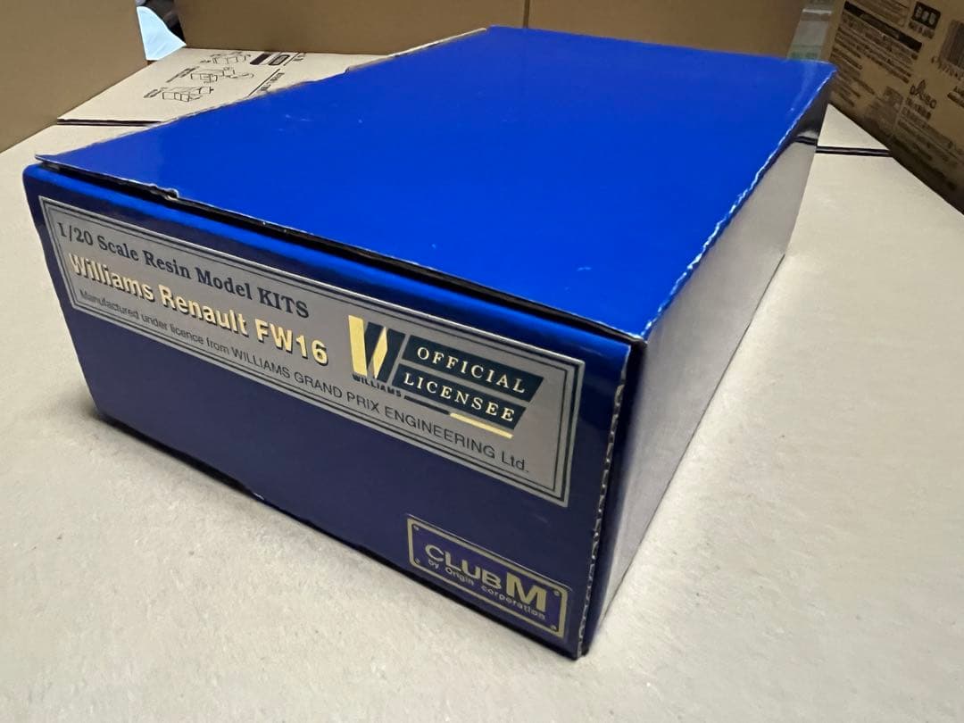 希少ウィリアムズ FW16ルノー,アイルトン・セナ,1/20レジンキット