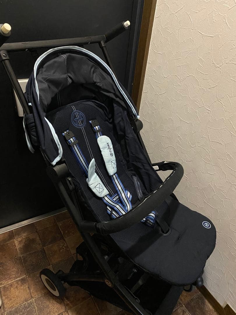 サイベックス リベル 2023 オーシャンブルー ＊純正バンパーバー付き サイベックス（CYBEX） リベル ベビーカー 2023 最新 軽量 ビーチ