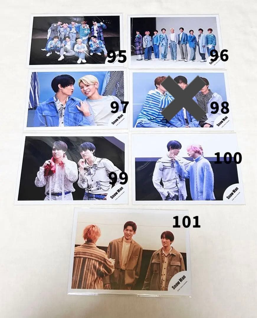  Man 集合•混合 公式写真 201枚まとめ売り