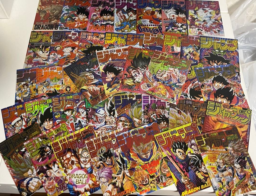 ドラゴンボールカード ジャンプ表紙カード 海外キラカード レアカード