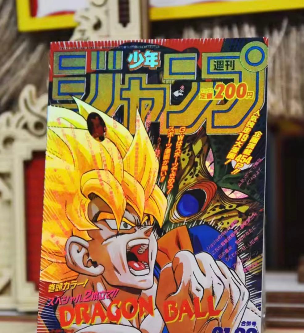 ドラゴンボールカード ジャンプ表紙カード 海外キラカード レアカード