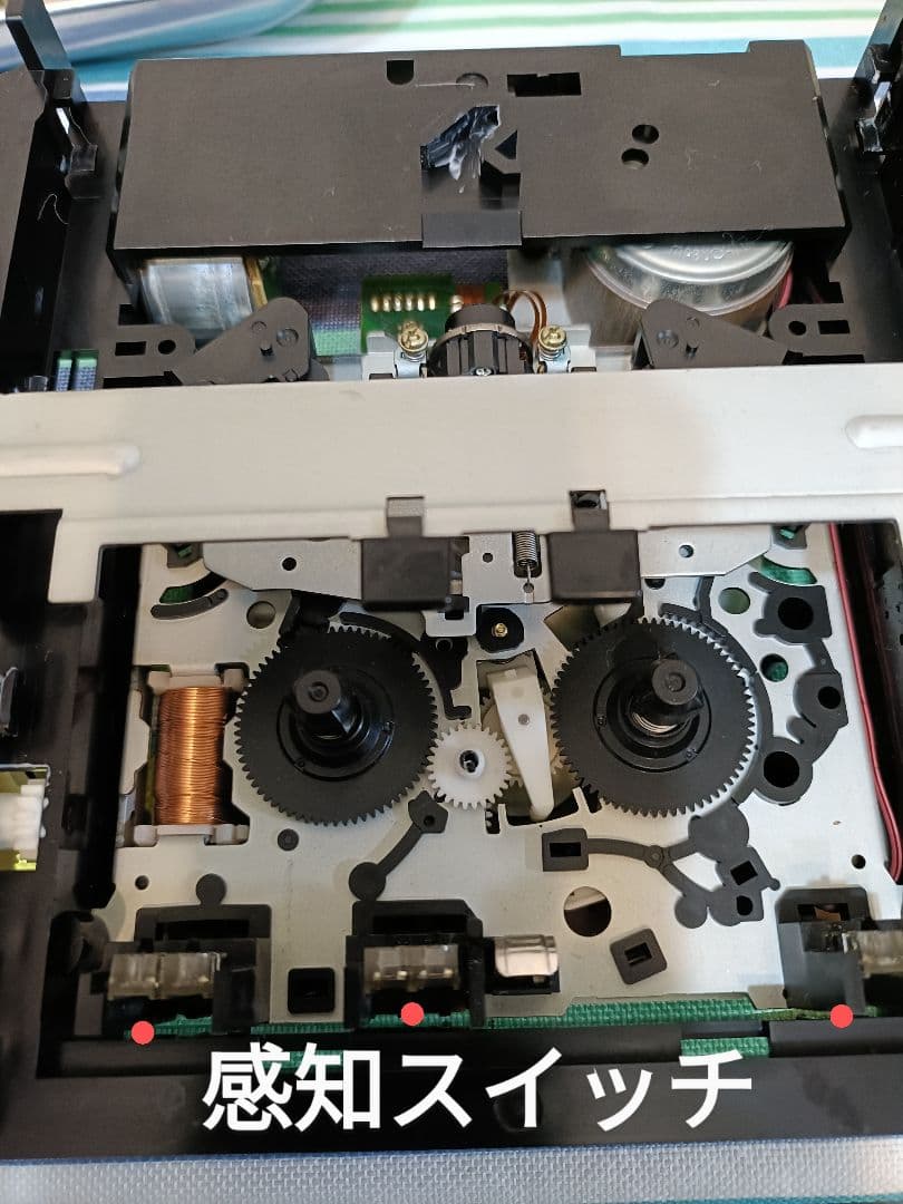 ONKYO K-SX7 カセットデッキ 整備済 完動品 各ケーブル テープ付