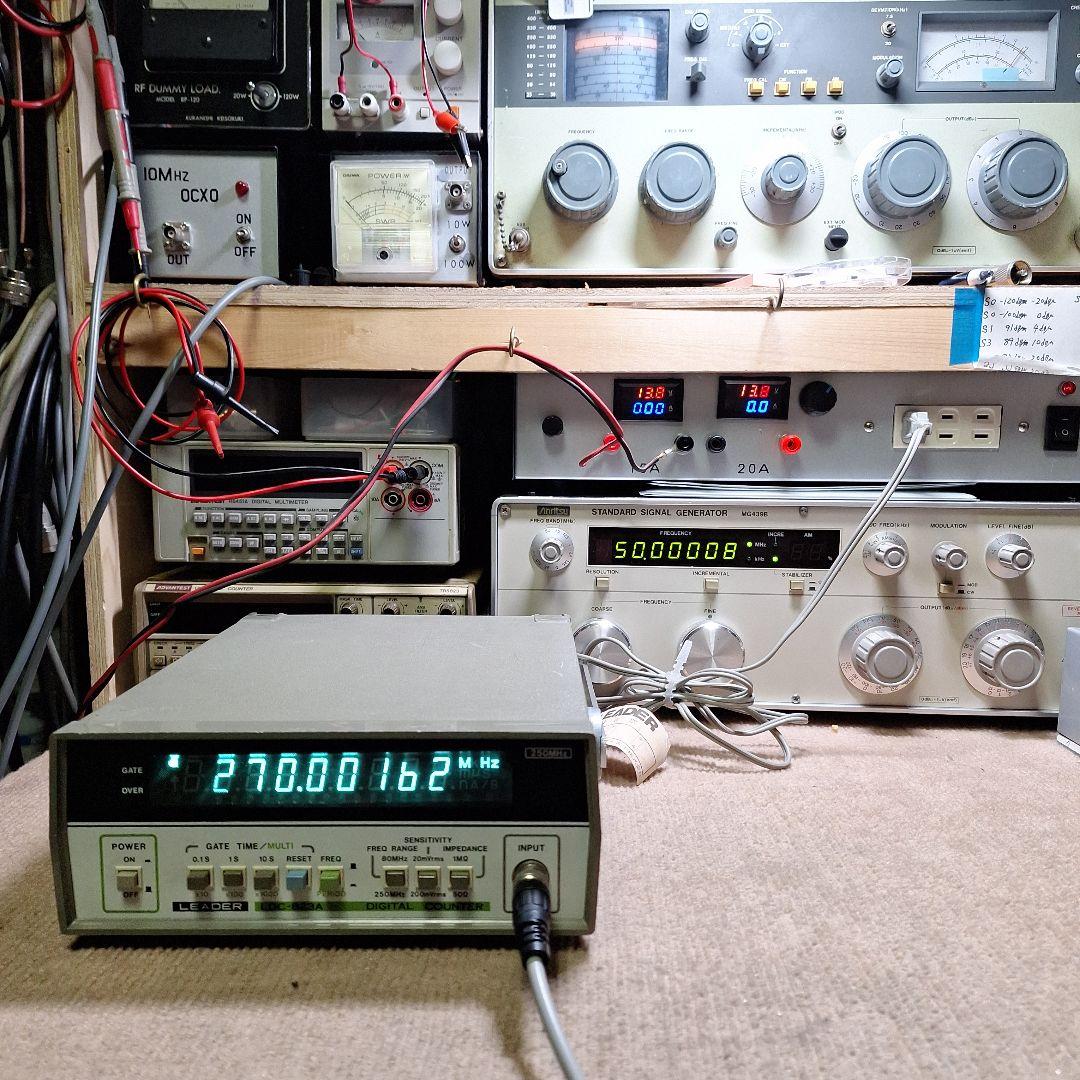 リーダーLDC-827A周波数カウンター - メルカリ