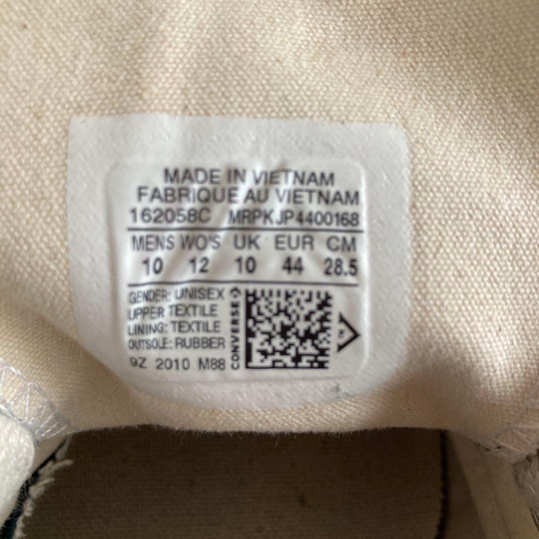 CT70 コンバース チャックテイラー ブラック ローカット 28.5cm