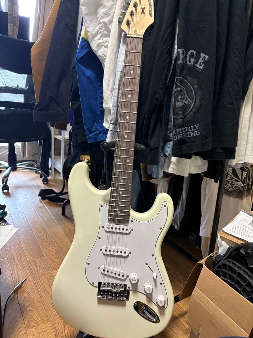 SELDER エレキギター ホワイト Amazon | SELDER セルダー エレキギター テレキャスター タイプ TL-17