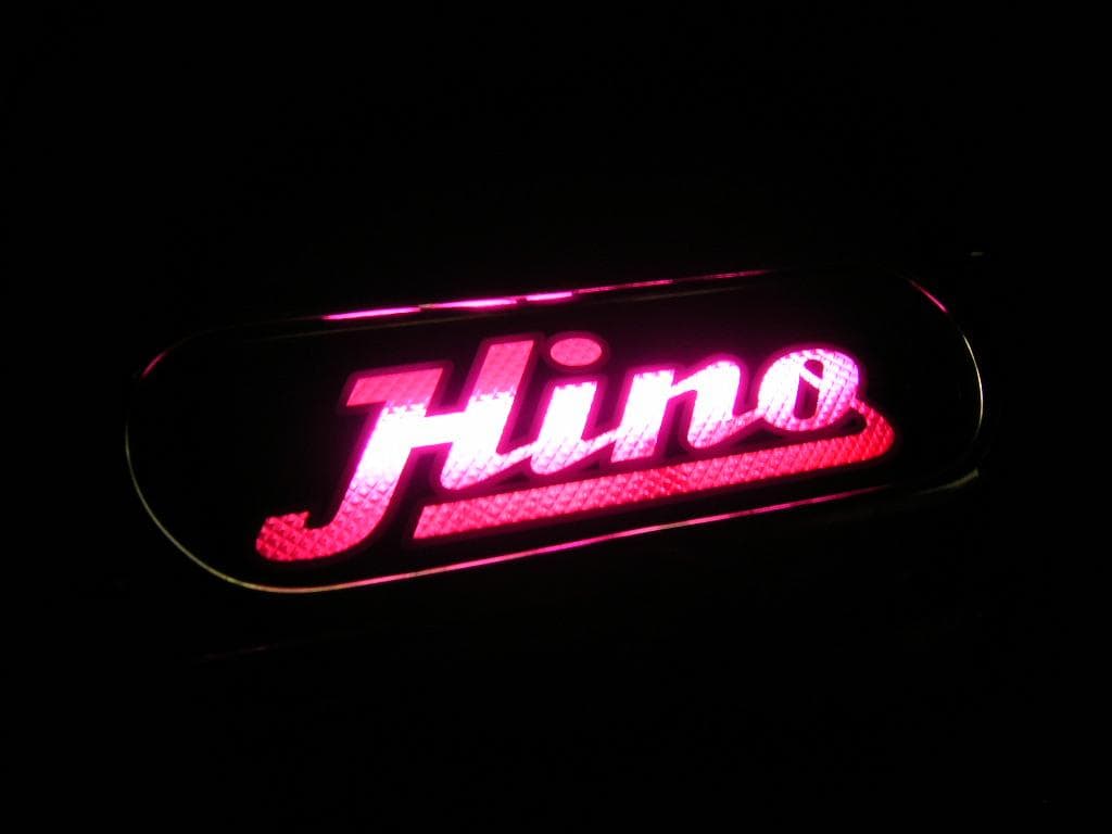 ◇日野バスマークアンドン小判板◇Hino◇ラメ無◇デコトラ◇トラック