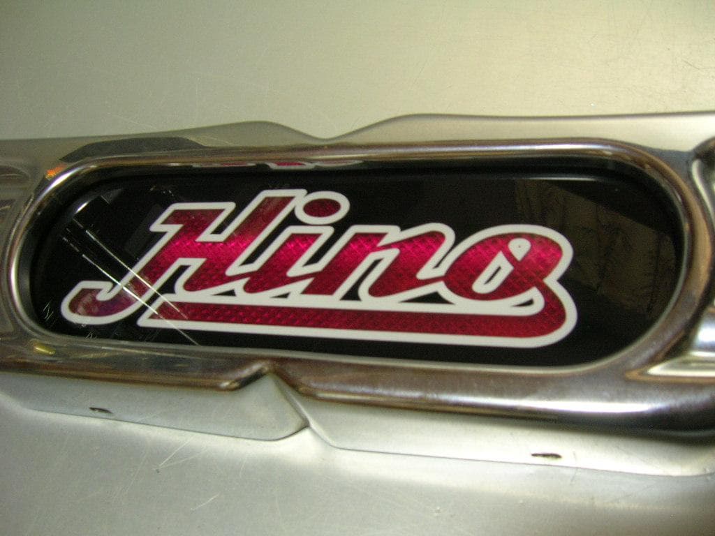 ◇日野バスマークアンドン小判板◇Hino◇ラメ無◇デコトラ◇トラック