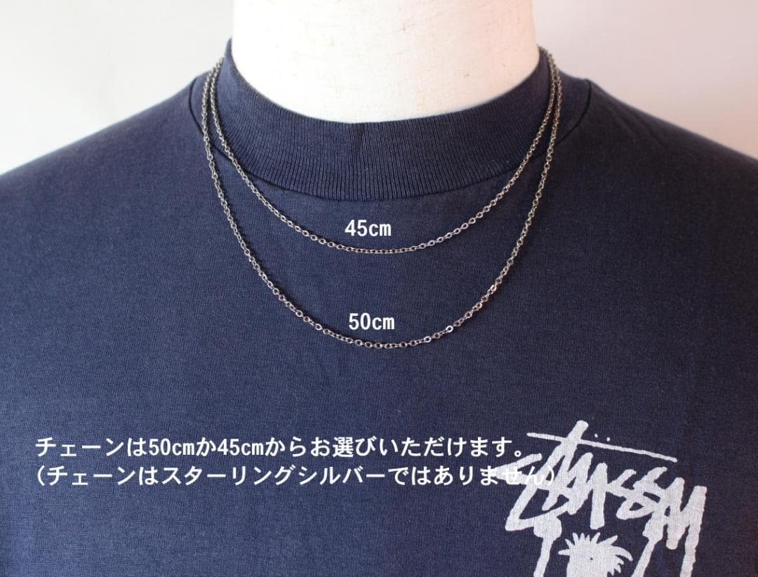 30s スウィートハートジュエリー パフィハート 両面 勿忘草 シルバー