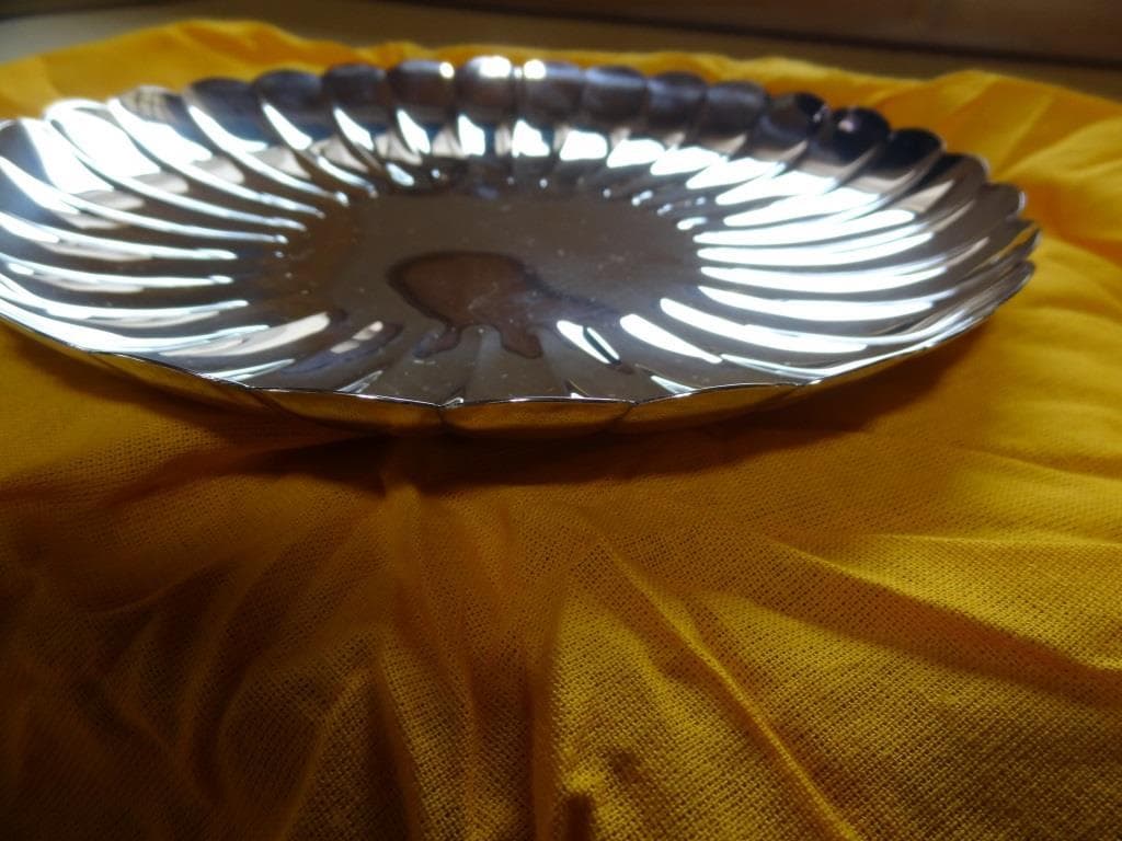 銀製菓子器 銀製徳力 徳力本店 貴金属 美術品 骨董 重量約380g 楽天市場】