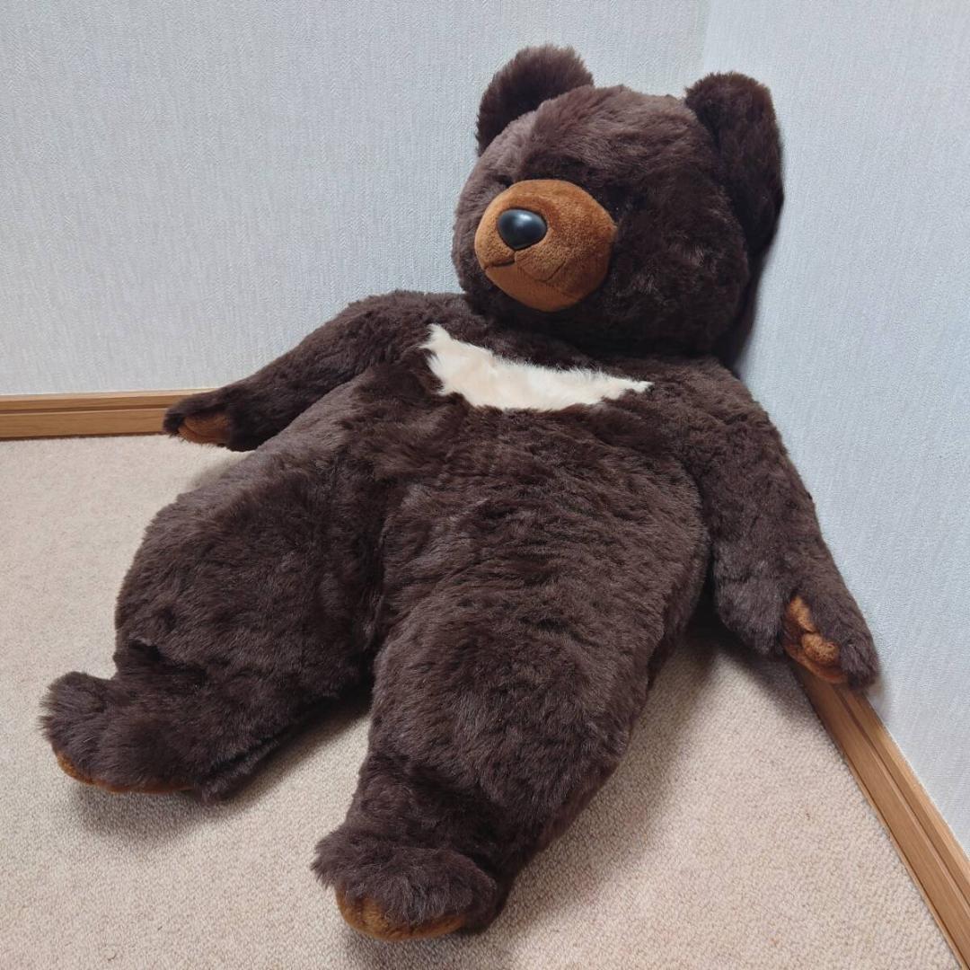 超特大! 約80cm サンアンドスター ツキノワグマ 大きい ぬいぐるみ