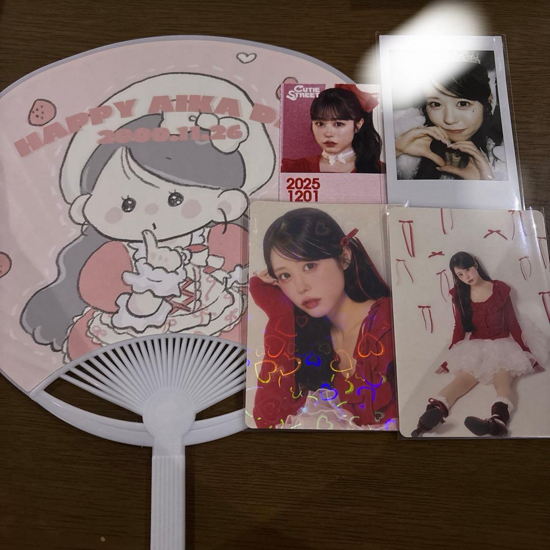 こ*う様 CUTIE STREET きゅーすと 佐野愛花 生誕祭 チェキ うちわ