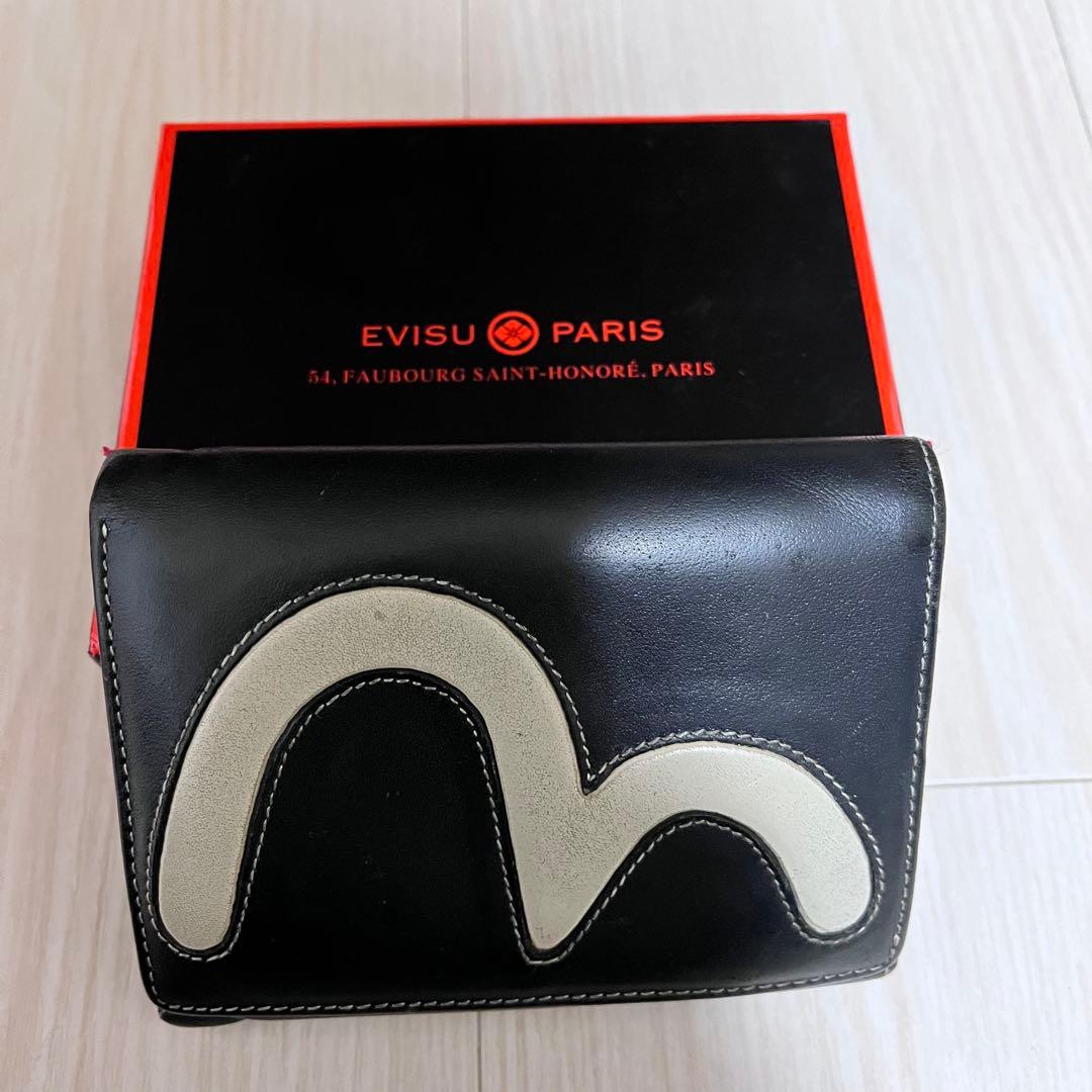 EVISU エヴィス 3つ折り 財布 - メルカリ
