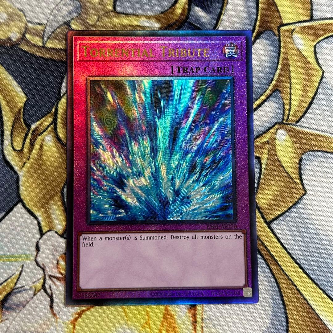 遊戯王 泰亜版 アジア 英語版 激流葬 レリーフ - メルカリ