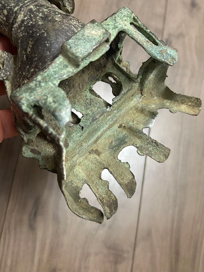 古董 中国明時代 觀音銅像 旧家藏出し - メルカリ