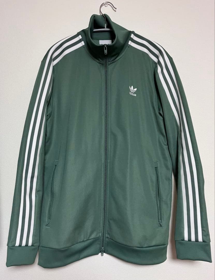 アディダス ベッケンバウアー トラックトップ ジャージ 、トレースグリーン adidas（アディダス） adidas Originals トラックトップ ジャージ