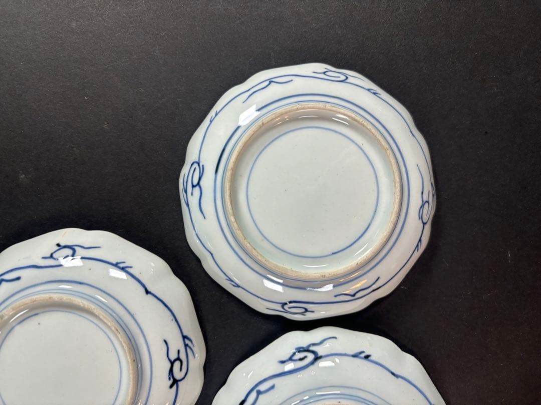 150 伊万里 古伊万里 花唐草 唐草 小皿 5枚 - メルカリ
